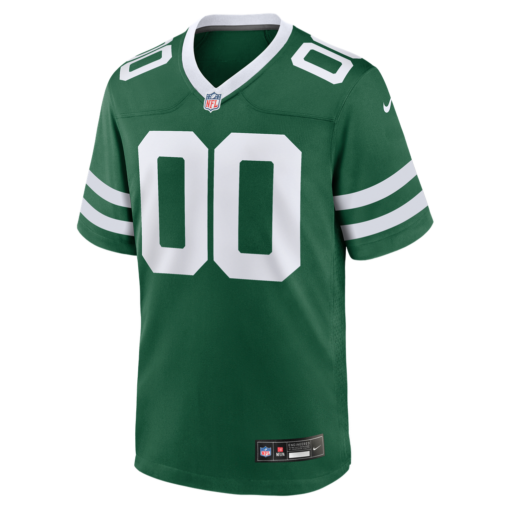 New York Jets D'Angelo Ponds Legacy Green Game Jersey product image 2, provided for visual reference and product detail