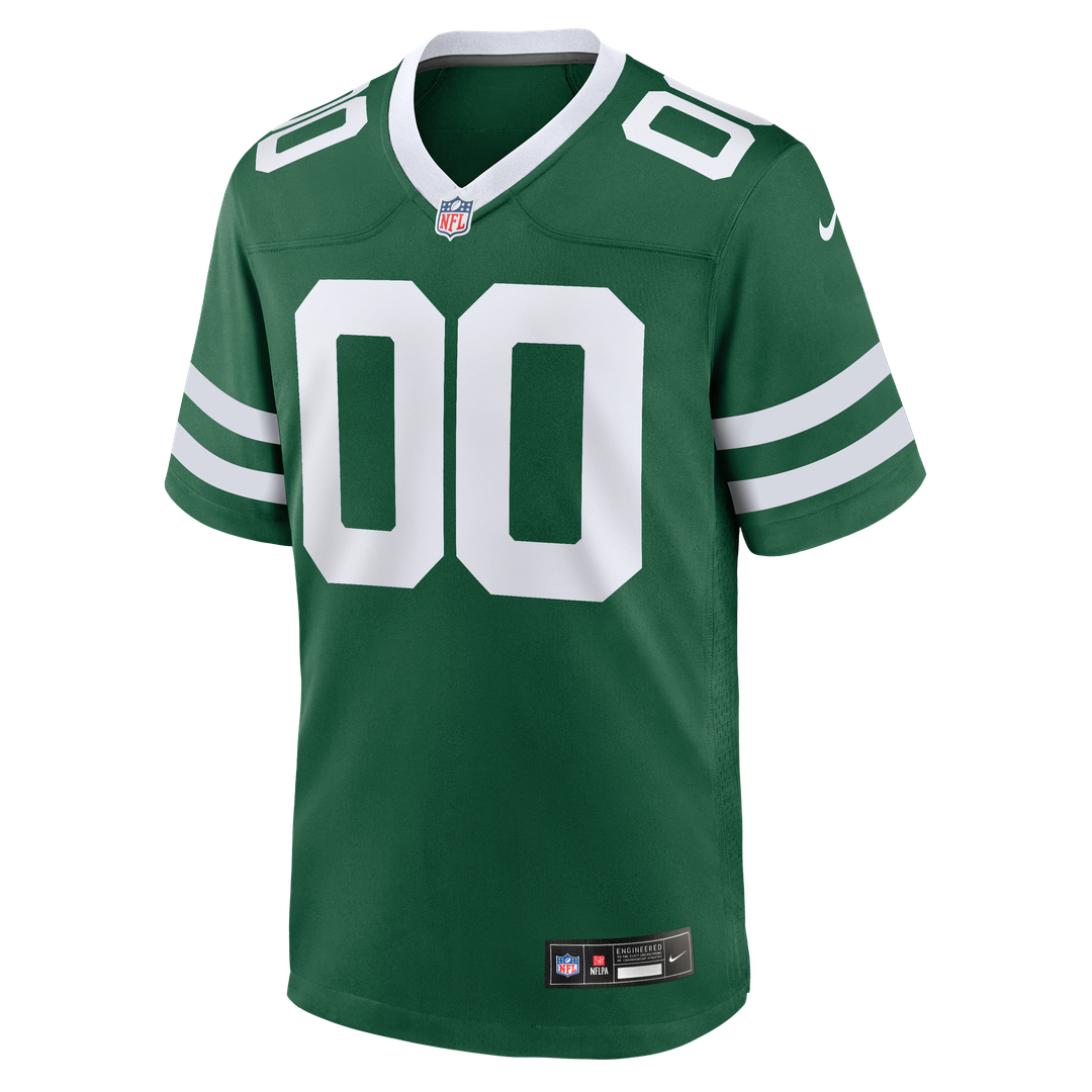 New York Jets D'Angelo Ponds Legacy Green Game Jersey product image 2, provided for visual reference and product detail