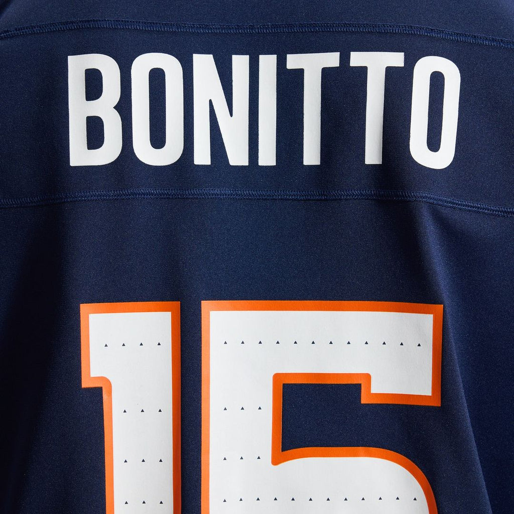 Denver Broncos Nik Bonitto Orange Team Game Jersey product image 28, provided for visual reference and product detail review