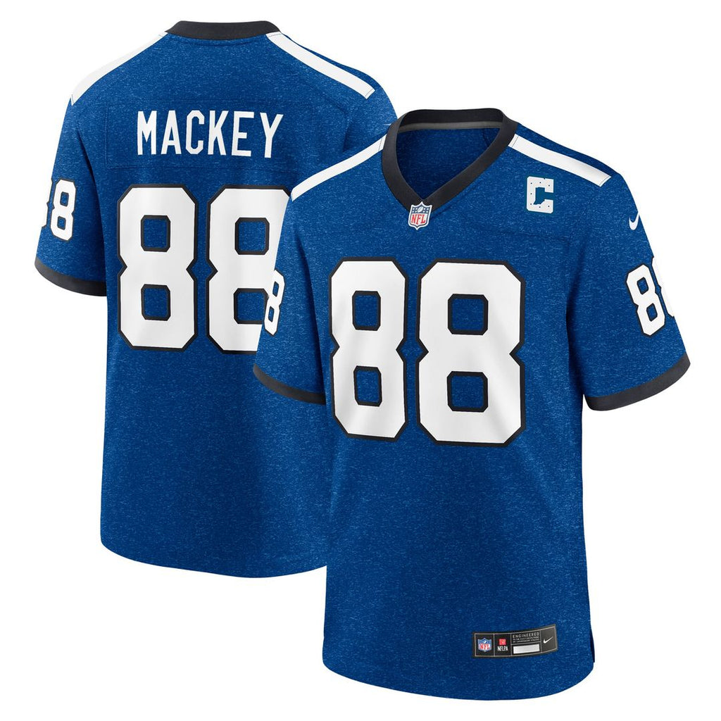 Indianapolis Colts John Mackey Royal Game Retired Player Jersey product image 13, provided for visual reference and product