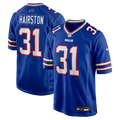 Buffalo Bills Maxwell Hairston Royal Game Player Jersey product image 1, provided for visual reference and product detail