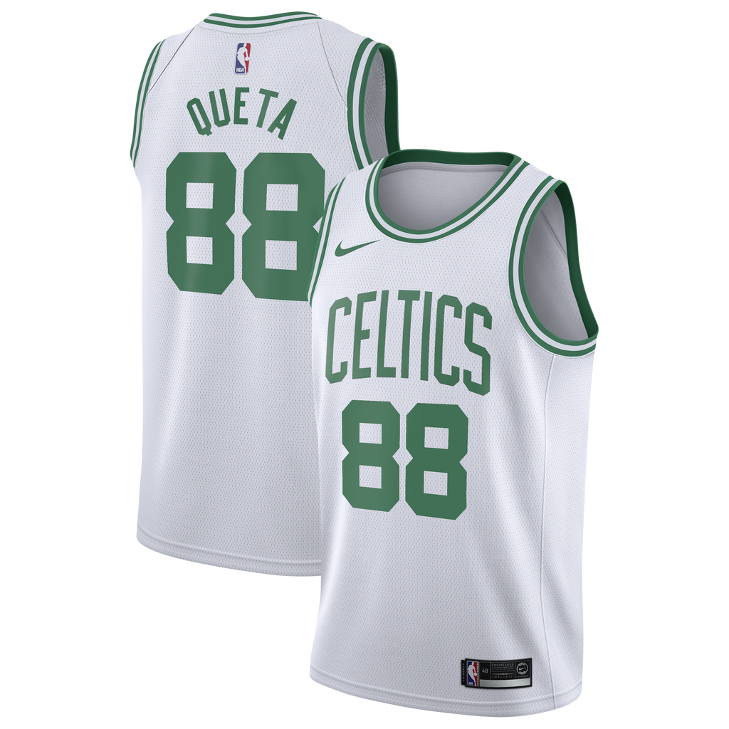 Neemias Queta Boston Celtics Association Edition Swingman Jersey - White - Youth product image 2, provided for visual