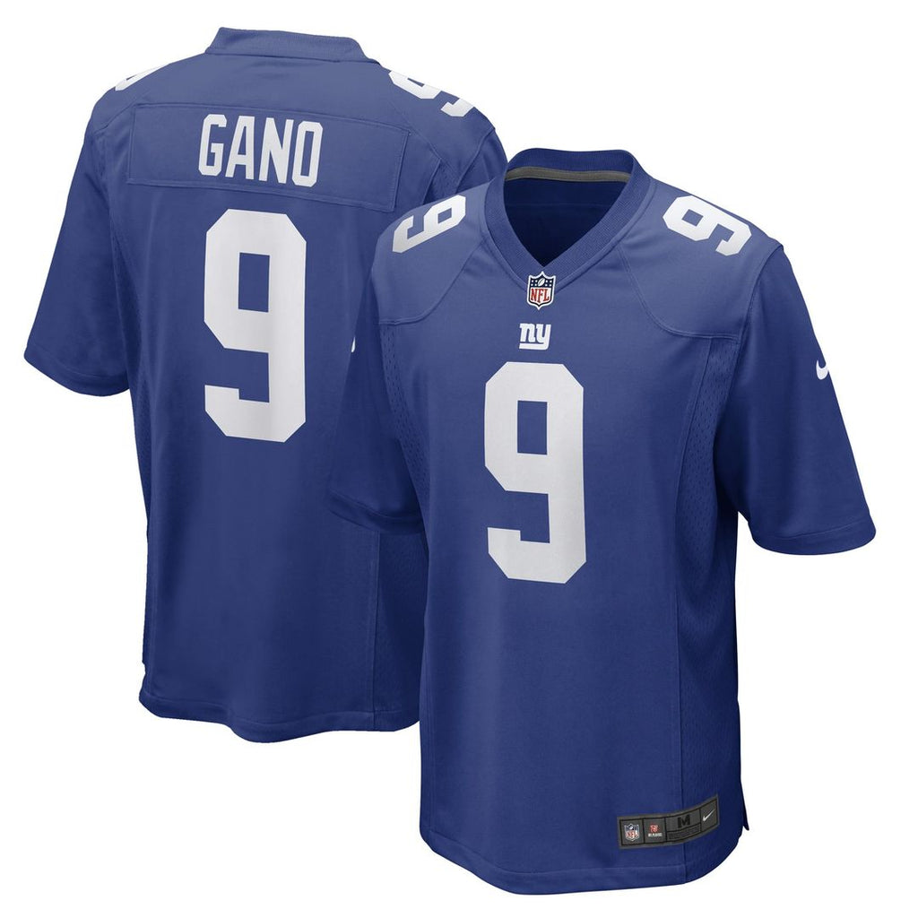New York Giants Graham Gano Royal Team Game Player Jersey product image 1, provided for visual reference and product detail
