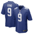 New York Giants Graham Gano Royal Team Game Player Jersey product image 1, provided for visual reference and product detail