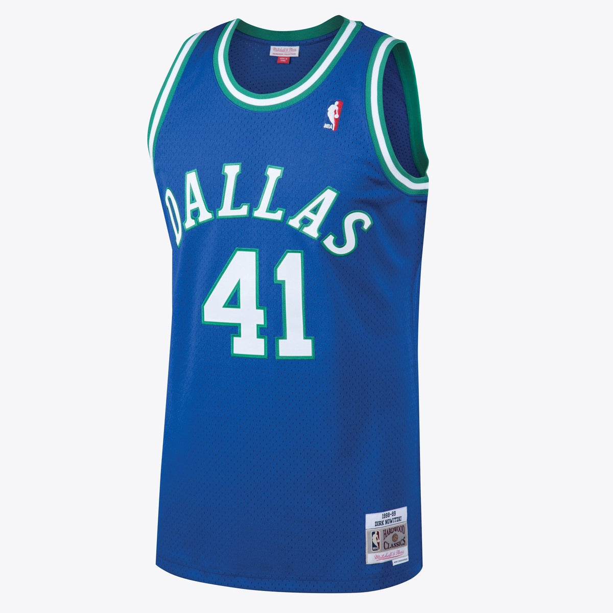 Dallas Mavericks Dirk Nowitzki 1998 Hardwood Classics Road product image 2