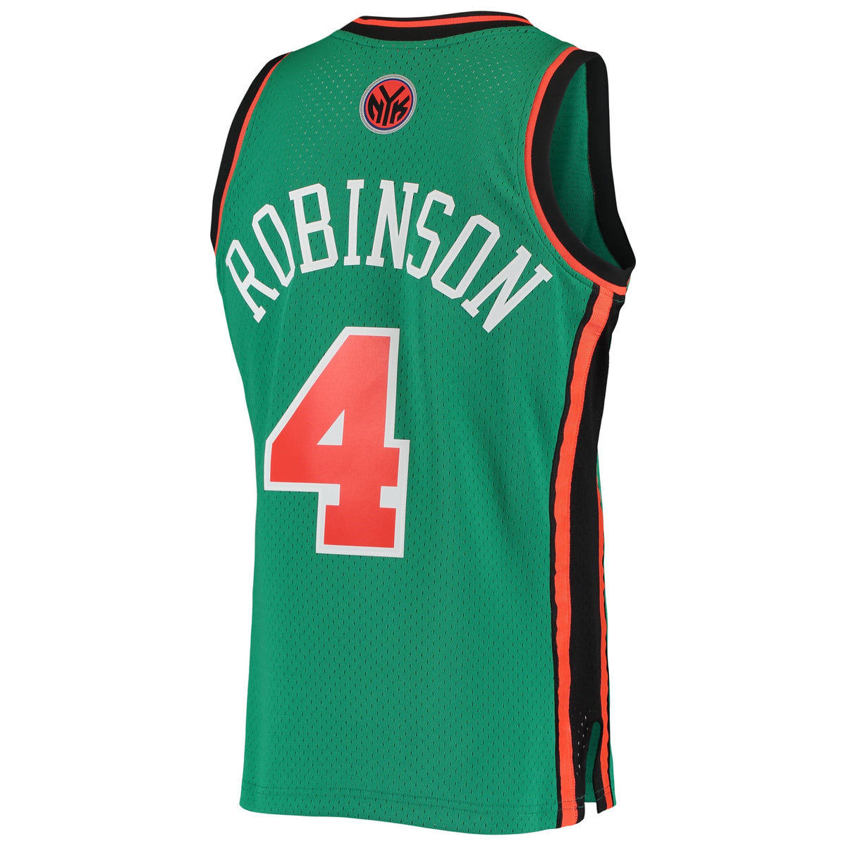 New York Knicks Nate Robinson Mitchell & Ness Green 2006/07 Hardwood Classics Swingman Jersey for Men product image 4,