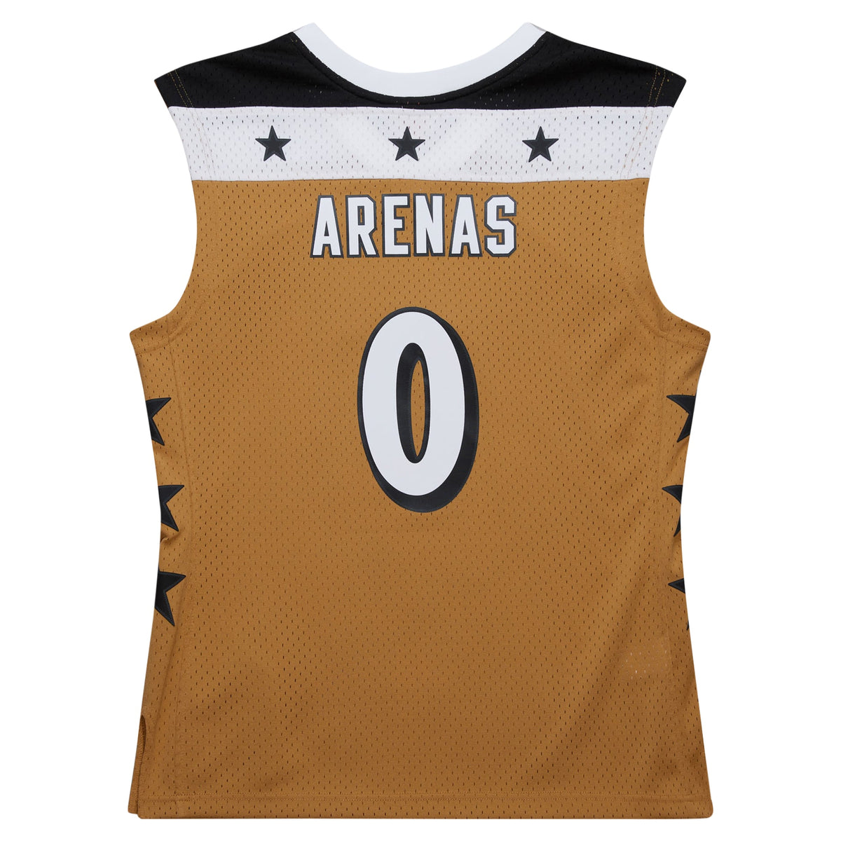 Washington Wizards Gilbert Arenas Mitchell & Ness Gold 2006/07 Hardwood Classics Swingman Jersey for Men product image 4,