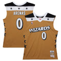 Washington Wizards Gilbert Arenas Mitchell & Ness Gold 2006/07 Hardwood Classics Swingman Jersey for Men product image 1,