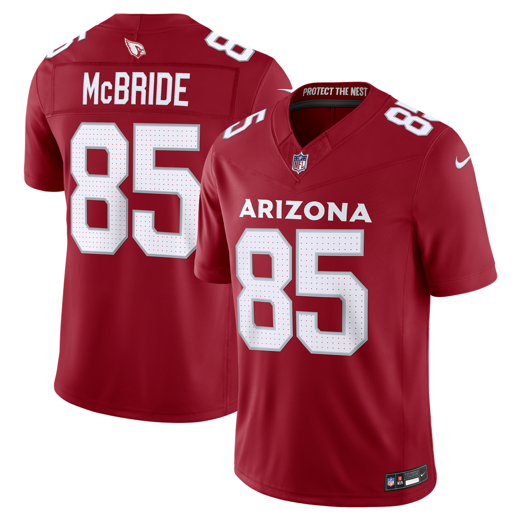 Arizona Cardinals Trey McBride Cardinal Team Vapor F.U.S.E. Stitched Limited Jersey product image 1, provided for visual
