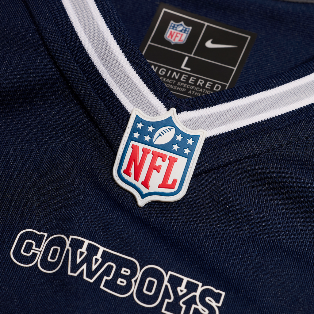Dallas Cowboys CeeDee Lamb Navy Game Jersey product image 14, provided for visual reference and product detail review