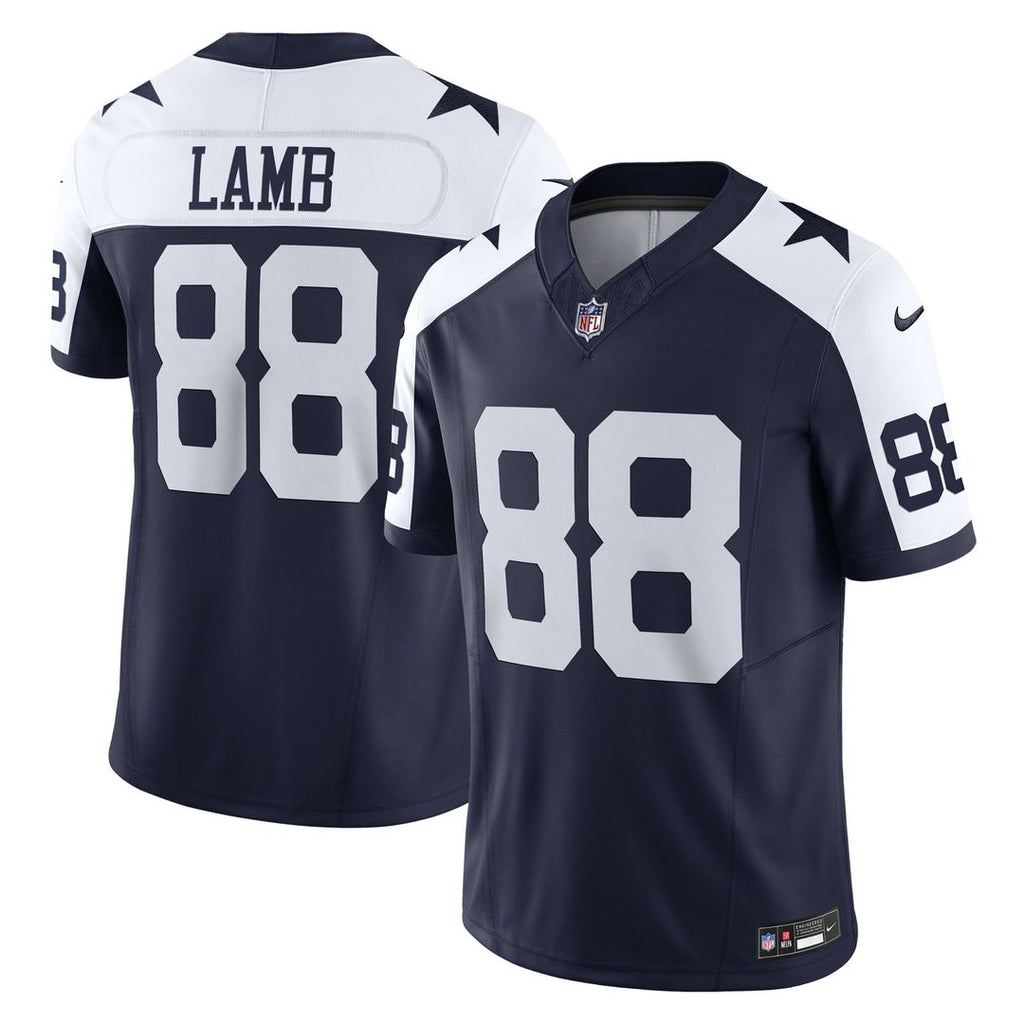 Dallas Cowboys CeeDee Lamb White Vapor F.U.S.E. Limited Jersey product image 7, provided for visual reference and product