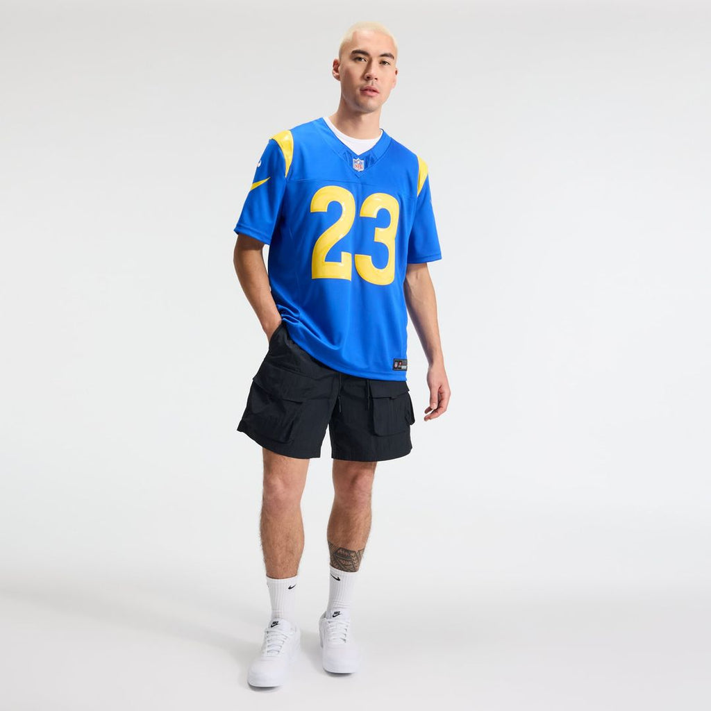 Los Angeles Rams Kyren Williams Royal Team Vapor F.U.S.E. Stitched Limited Jersey product image 4, provided for visual