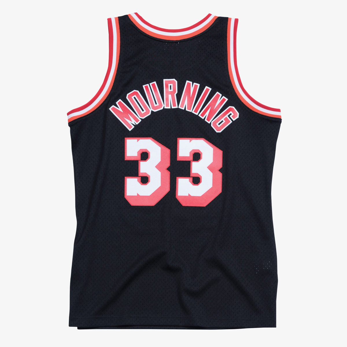 Men's Mitchell & Ness Alonzo Mourning Black Miami Heat product image 3