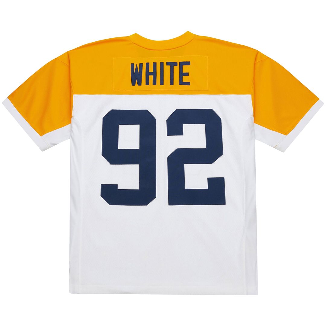 Green Bay Packers Reggie White White 1994 Legacy Replica Jersey product image 3, provided for visual reference and product