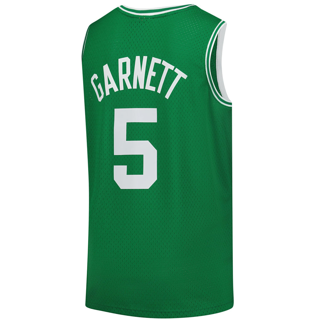 Boston Celtics Kevin Garnett Mitchell & Ness Kelly Green 2007/08 Hardwood Classics Swingman Jersey for Men product image 4,