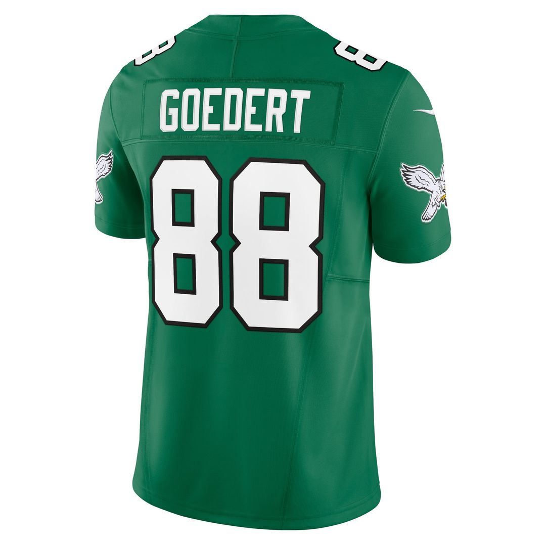 Philadelphia Eagles Dallas Goedert Kelly Green Vapor F.U.S.E. Limited Jersey product image 3, provided for visual reference