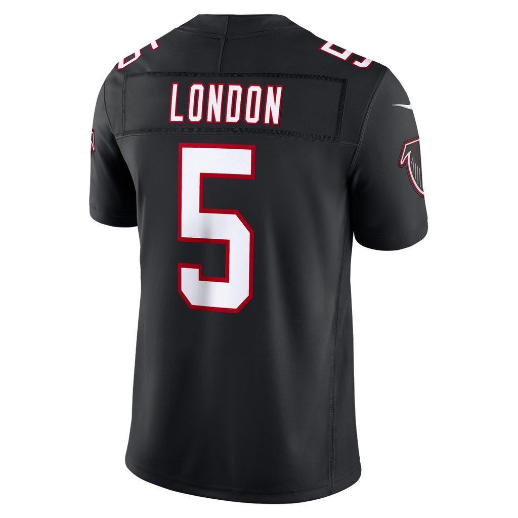Atlanta Falcons Drake London Black Alternate Throwback Vapor F.U.S.E. Stitched Limited Jersey product image 3, provided for