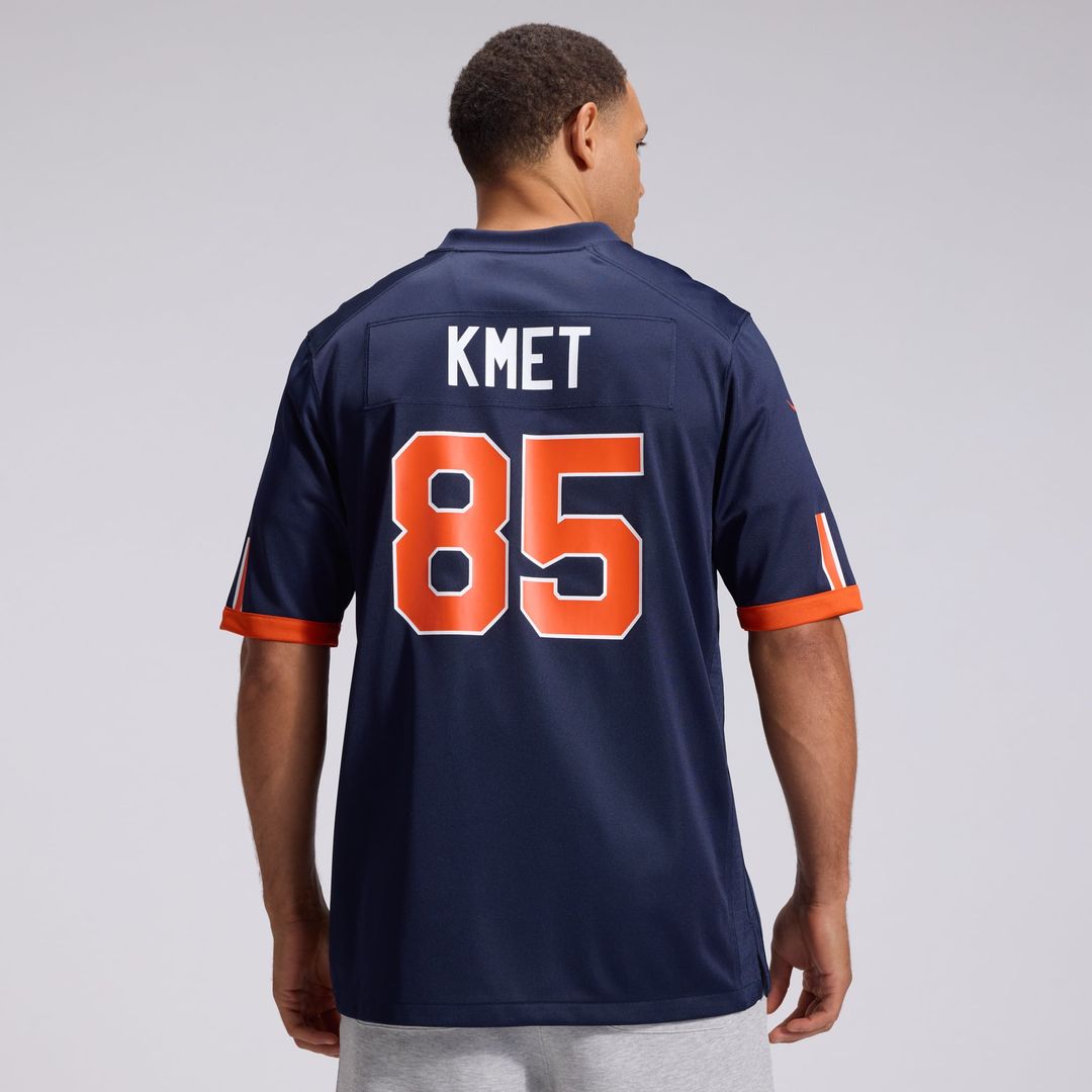 Chicago Bears Cole Kmet Navy 2026 Rivalries Collection Game Jersey product image 3, provided for visual reference and