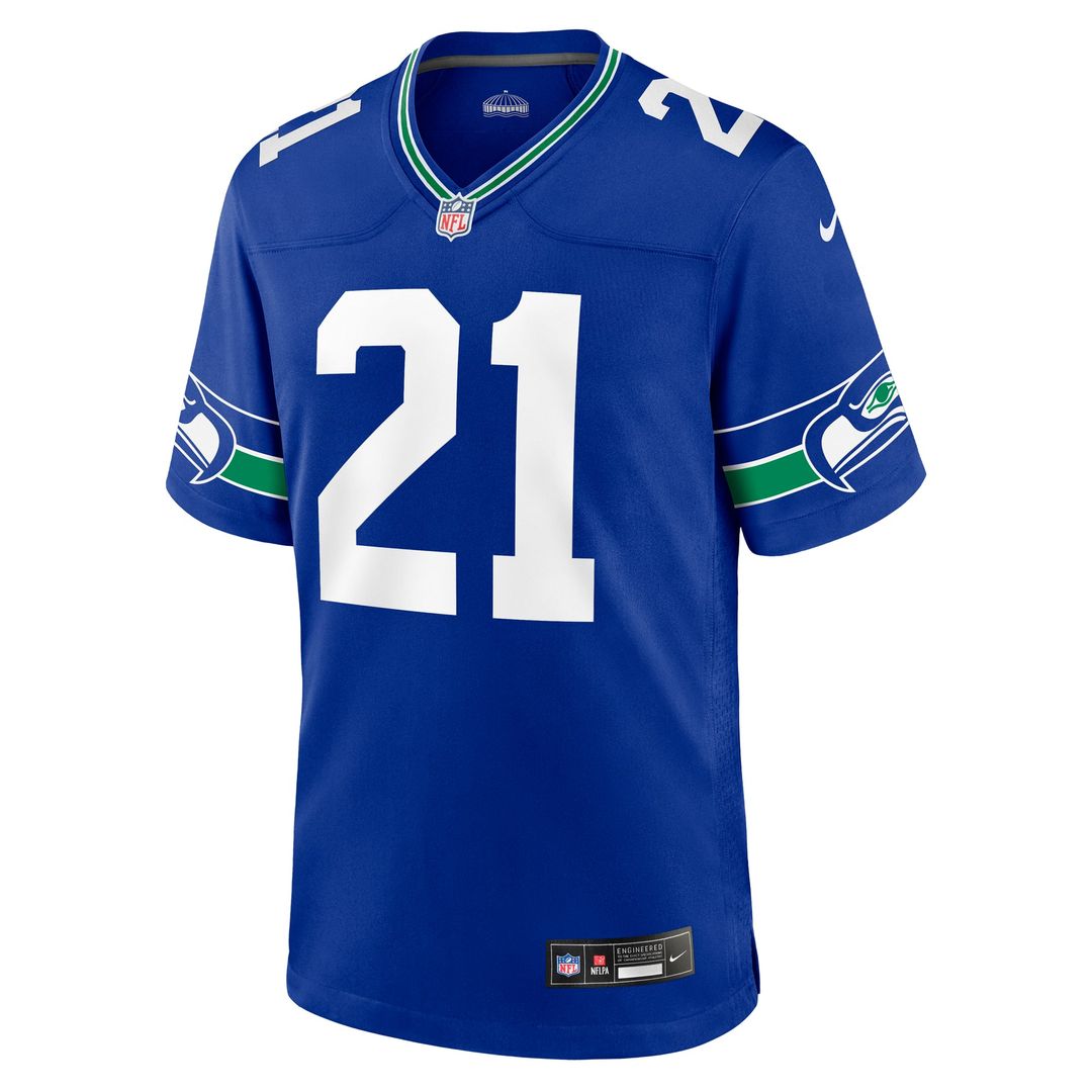 Seattle Seahawks Devon Witherspoon White Game Jersey product image 14, provided for visual reference and product detail
