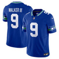 Seattle Seahawks Kenneth Walker III Royal Vapor F.U.S.E. Limited Jersey product image 1, provided for visual reference and