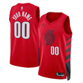 Portland Trail Blazers Statement Swingman Basketball Jersey - Custom - Unisex product image 1, provided for visual reference