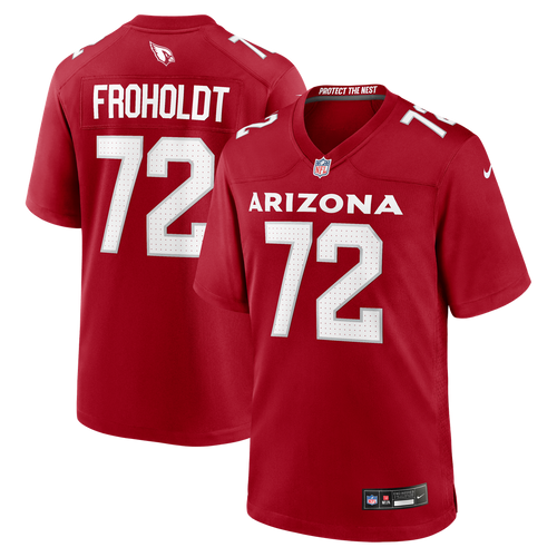 Arizona Cardinals Hjalte Froholdt Cardinal Team Game Jersey product image 1, provided for visual reference and product