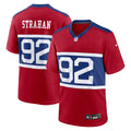 New York Giants Michael Strahan Century Red Alternate Retired Player Game Jersey product image 1, provided for visual