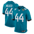 Jacksonville Jaguars Travon Walker Teal Player Game Jersey product image 1, provided for visual reference and product detail
