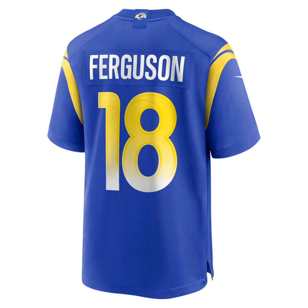 Los Angeles Rams Terrance Ferguson Royal Team Game Jersey product image 3, provided for visual reference and product detail