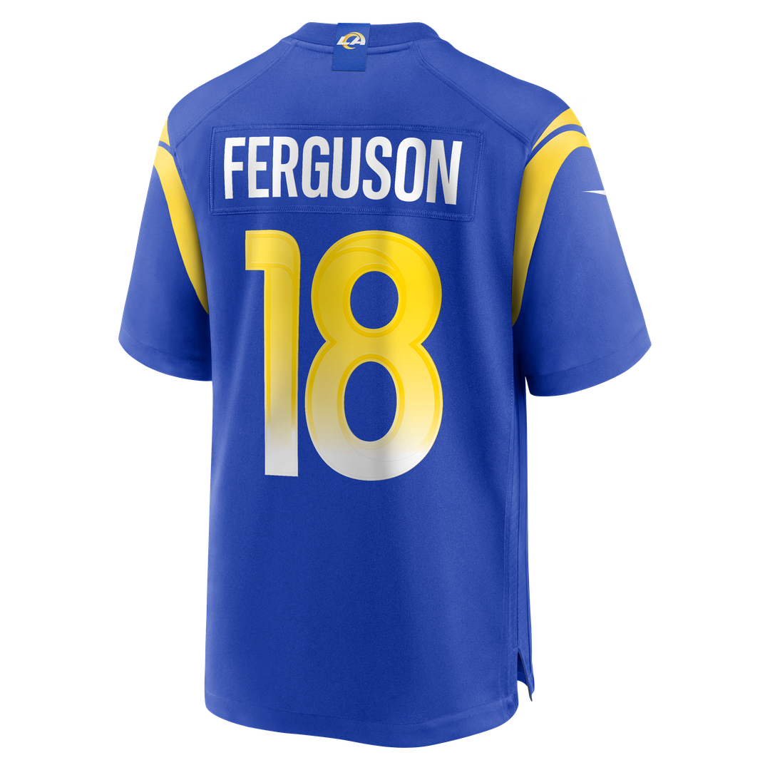 Los Angeles Rams Terrance Ferguson Royal Team Game Jersey product image 3, provided for visual reference and product detail