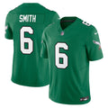 Philadelphia Eagles DeVonta Smith Kelly Green Vapor F.U.S.E. Limited Jersey product image 1, provided for visual reference