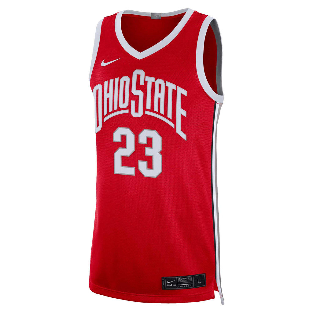 NCAA Ohio College Basketball Jersey - Lebron James - Mens product image 3, provided for visual reference and product detail