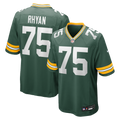 Green Bay Packers Sean Rhyan Green Game Player Jersey product image 1, provided for visual reference and product detail
