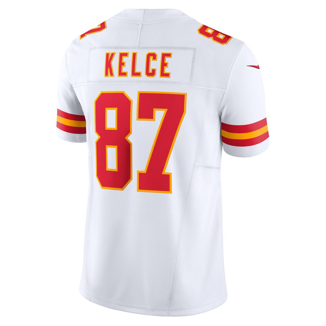 Kansas City Chiefs Travis Kelce Red Vapor F.U.S.E. Limited Jersey product image 9, provided for visual reference and product