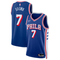 Philadelphia 76ers Icon Edition Swingman Basketball Jersey - Royal - Jaylen Brown - Youth product image 1, provided for
