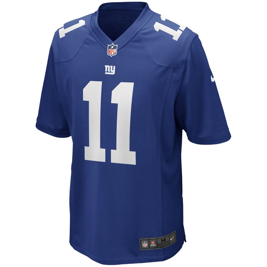 New York Giants Phil Simms Royal Game Retired Player Jersey product image 2, provided for visual reference and product