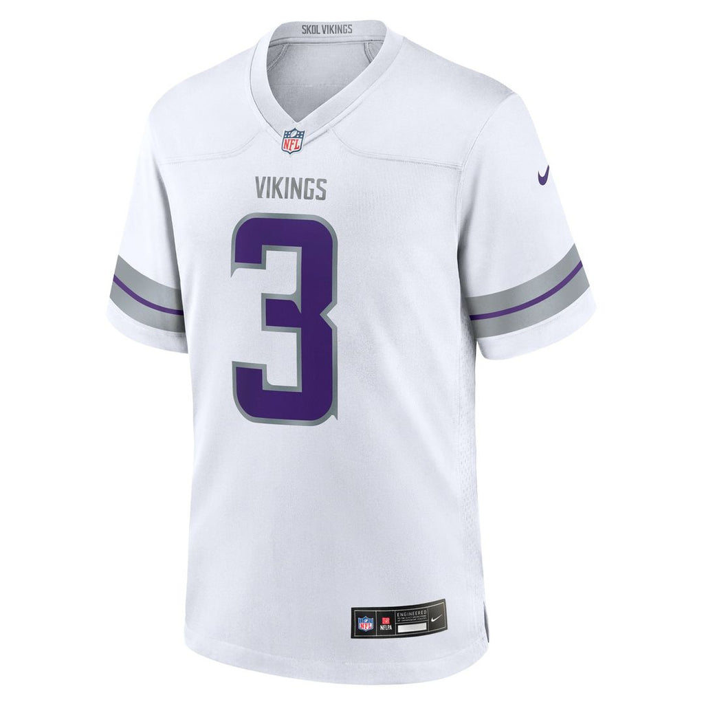 Minnesota Vikings Addison White Alternate Game Player Jersey product image 5, provided for visual reference and product