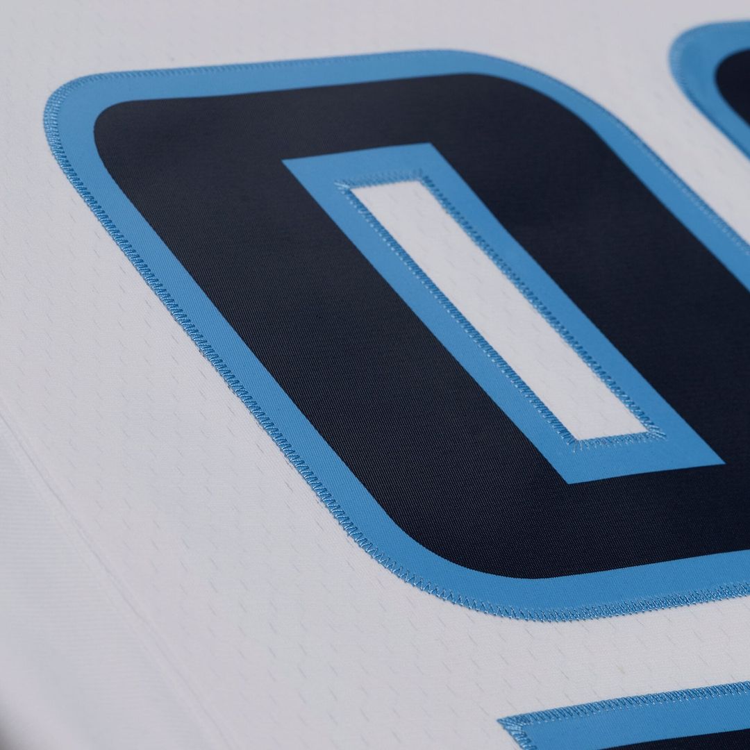 Tennessee Titans Jevon Kearse White Retired Legacy Replica Player Jersey product image 5, provided for visual reference and
