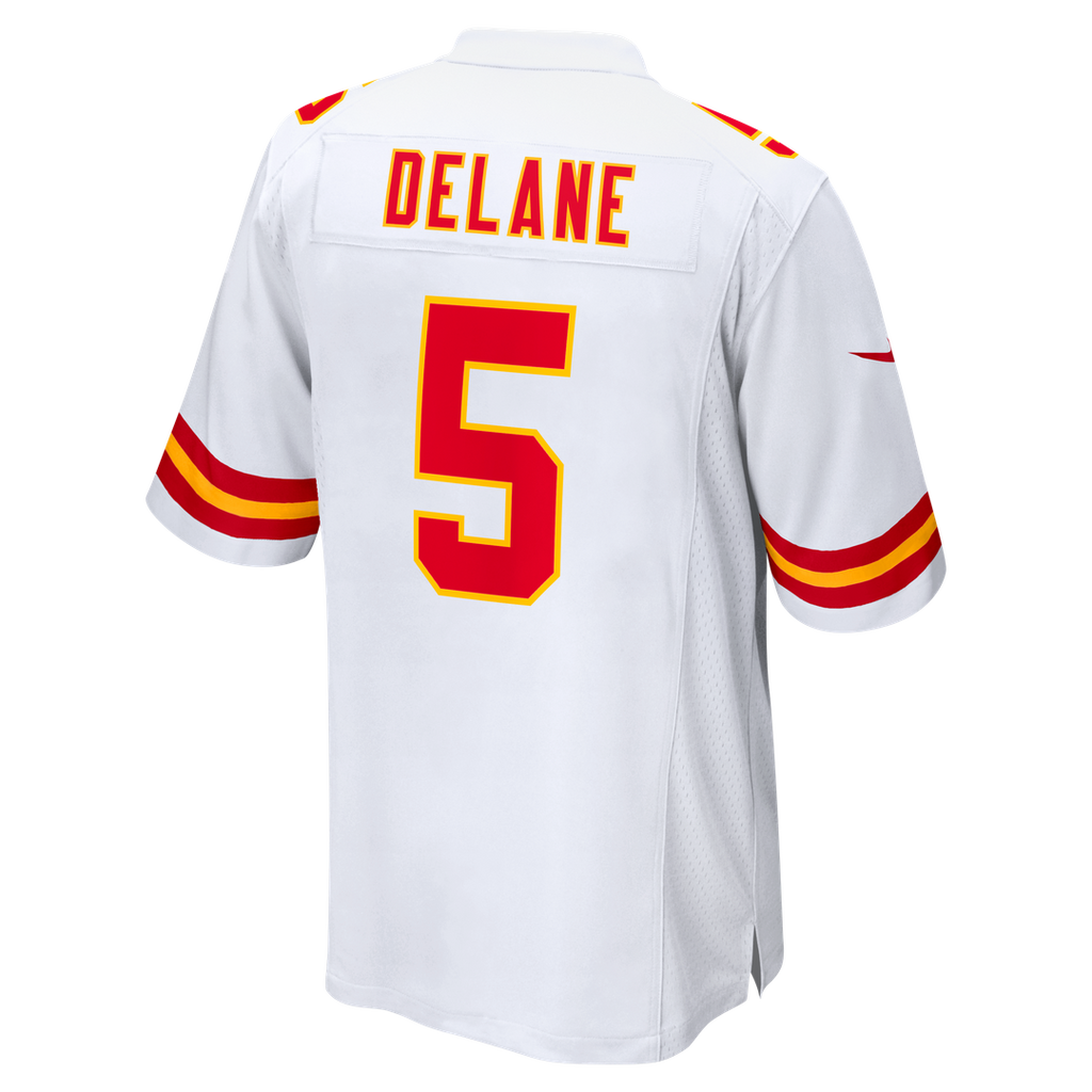 Kansas City Chiefs Mansoor Delane Red Team Game Jersey product image 15, provided for visual reference and product detail