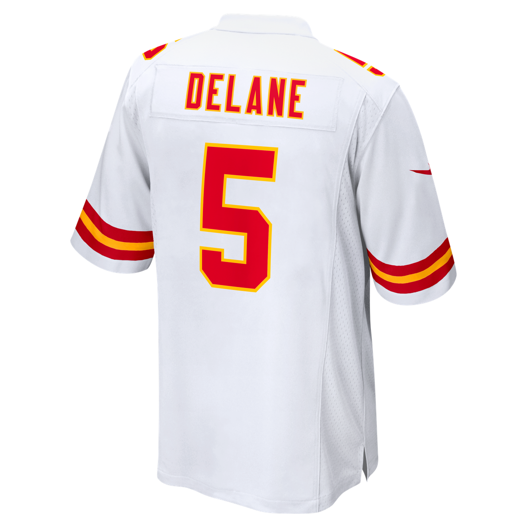 Kansas City Chiefs Mansoor Delane Red Team Game Jersey product image 15, provided for visual reference and product detail