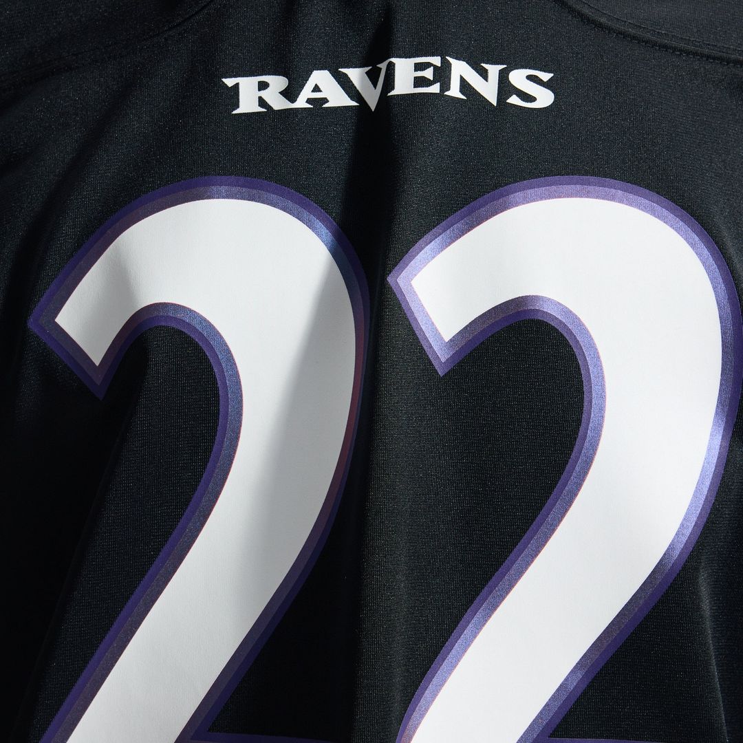 Baltimore Ravens Derrick Henry Purple Alternate Game Jersey product image 17, provided for visual reference and product