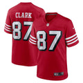 San Francisco 49ers Dwight Clark Scarlet Retired Player Alternate Game Jersey product image 1, provided for visual reference