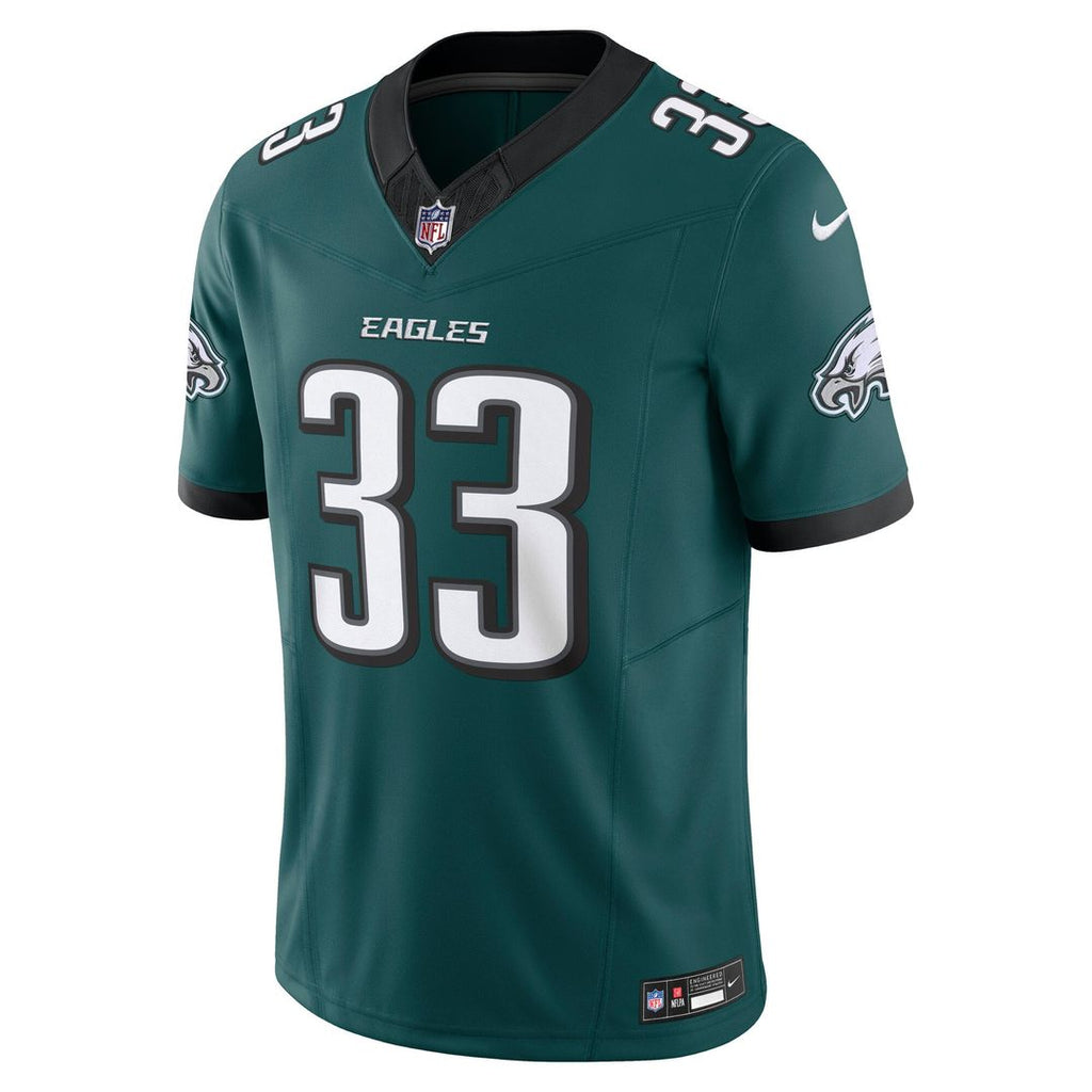 Philadelphia Eagles Cooper DeJean Midnight Green Team Vapor F.U.S.E. Limited Jersey product image 5, provided for visual