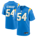 Los Angeles Chargers Kyle Kennard Powder Blue Team Game Jersey product image 1, provided for visual reference and product