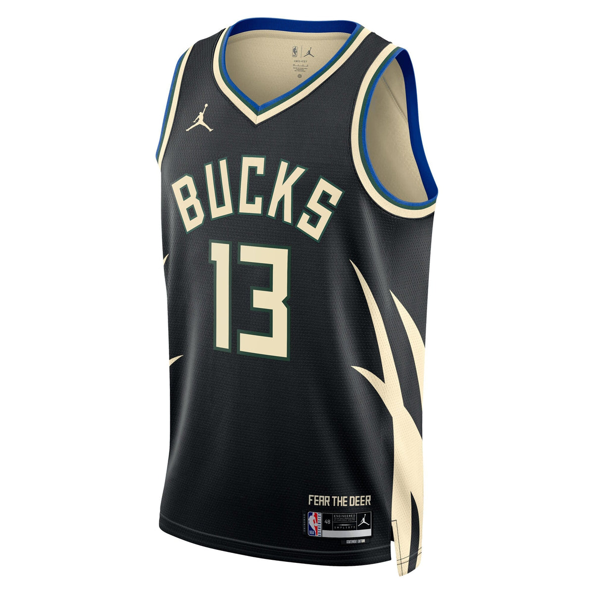Ryan Rollins Milwaukee Bucks Statement Edition Swingman Jersey - Hunter Green - Unisex product image 3, provided for visual