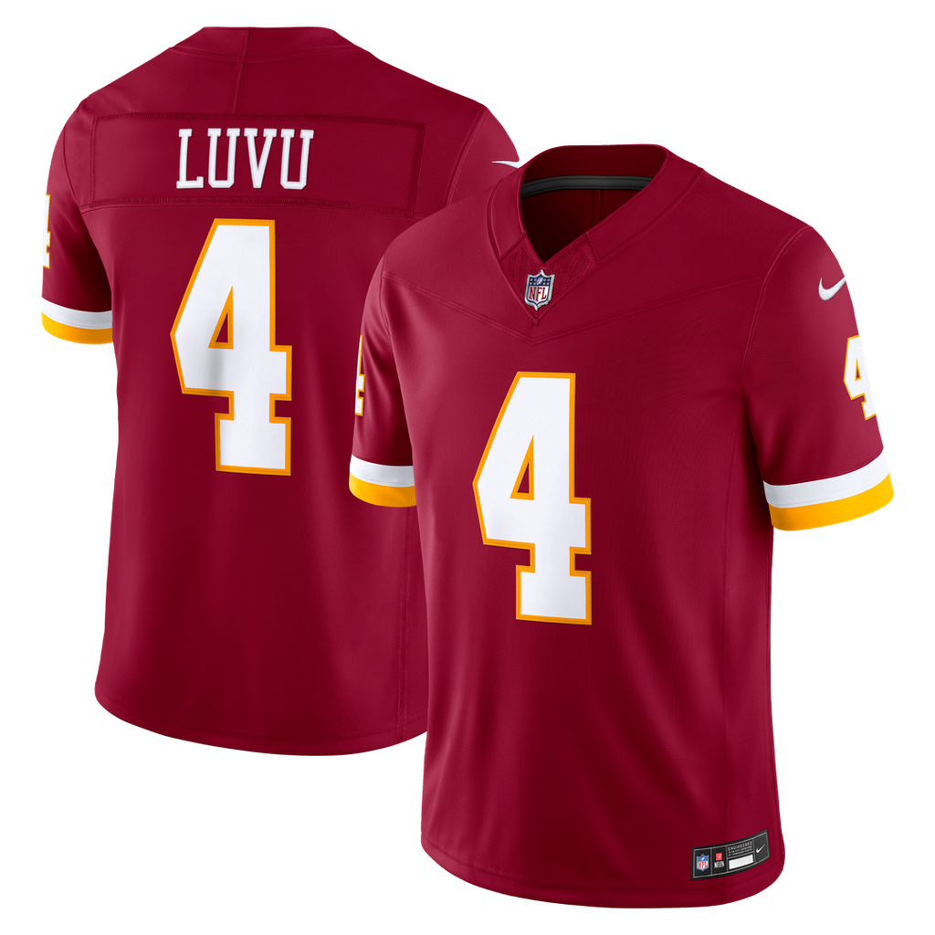 Washington Commanders Frankie Luvu White Vapor F.U.S.E. Stitched Limited Jersey product image 7, provided for visual