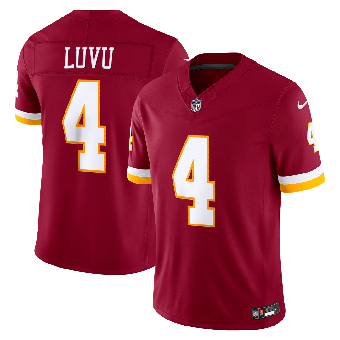 Washington Commanders Frankie Luvu White Vapor F.U.S.E. Stitched Limited Jersey product image 7, provided for visual