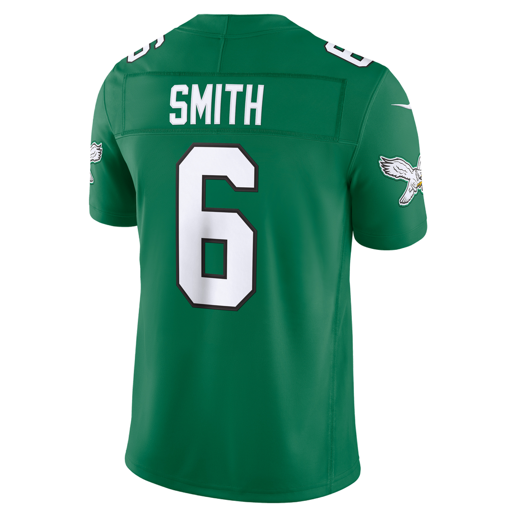 Philadelphia Eagles DeVonta Smith Black Alternate Vapor F.U.S.E. Stitched Limited Jersey product image 12, provided for
