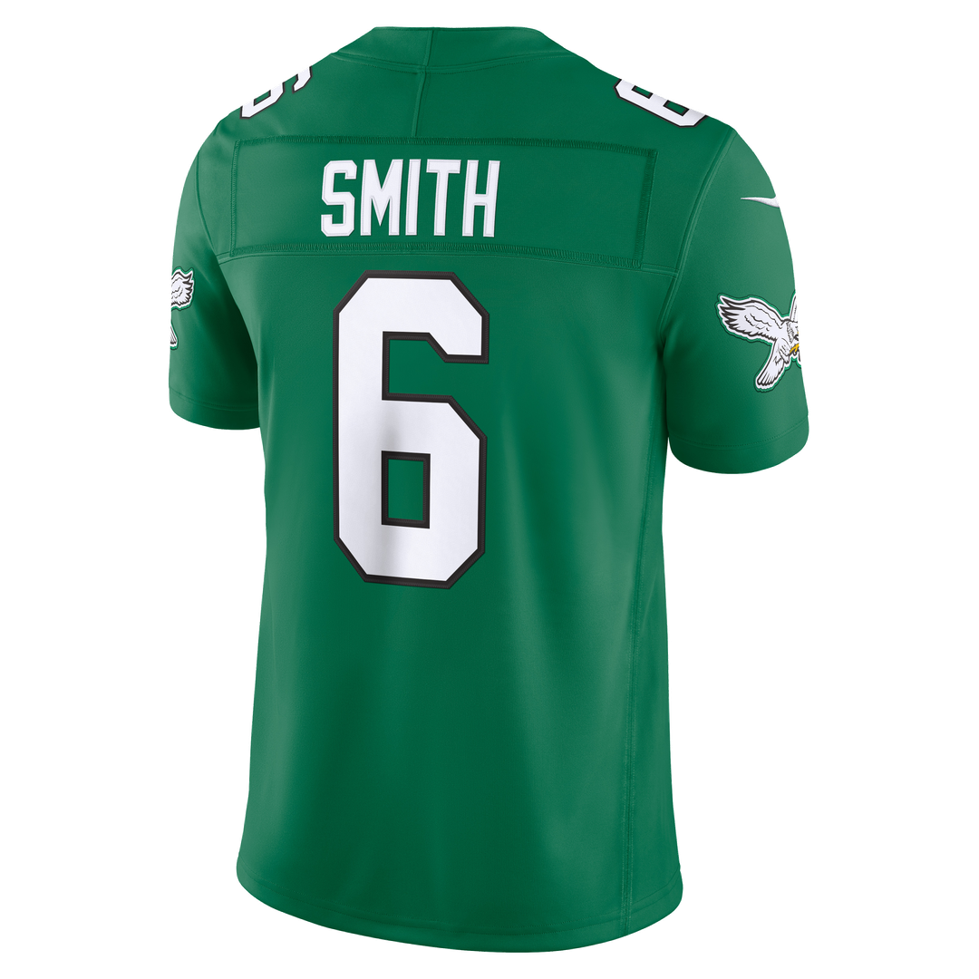 Philadelphia Eagles DeVonta Smith Black Alternate Vapor F.U.S.E. Stitched Limited Jersey product image 12, provided for