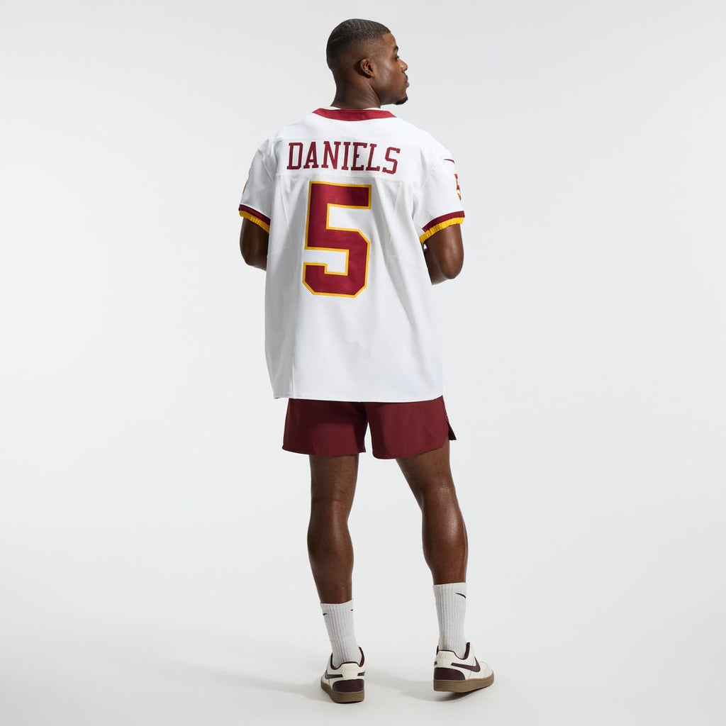 Washington Commanders Jayden Daniels White Alternate 2 Super Bowl Era Vapor F.U.S.E. Elite Jersey product image 5, provided
